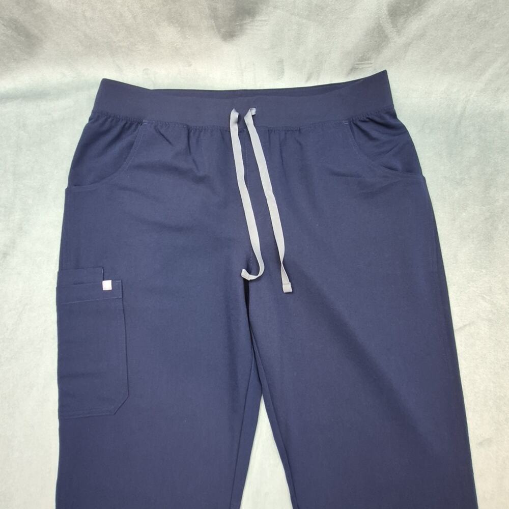 FIGS Scrub Pants XL/T Blue Technical Collection Kade Straight Leg Drawstring - Picture 2 of 11